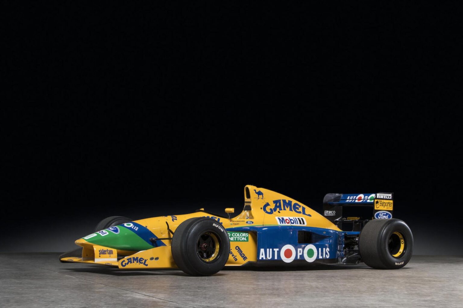 Ex-Michael Schumacher 1991 Benetton F1 Car