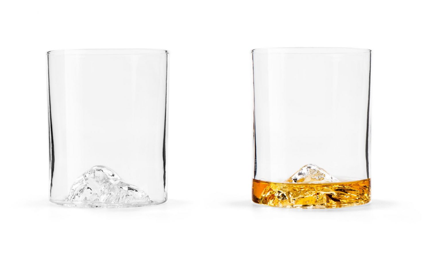 Whiskey Peaks Rock Glasses