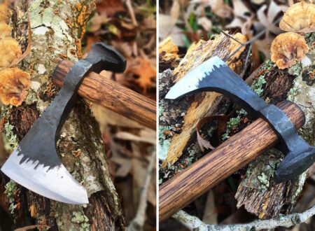 Railroad Spike Throwing Axe Railroad Spike Throwing Axe 3 450x330 - Railroad Spike Throwing Axe