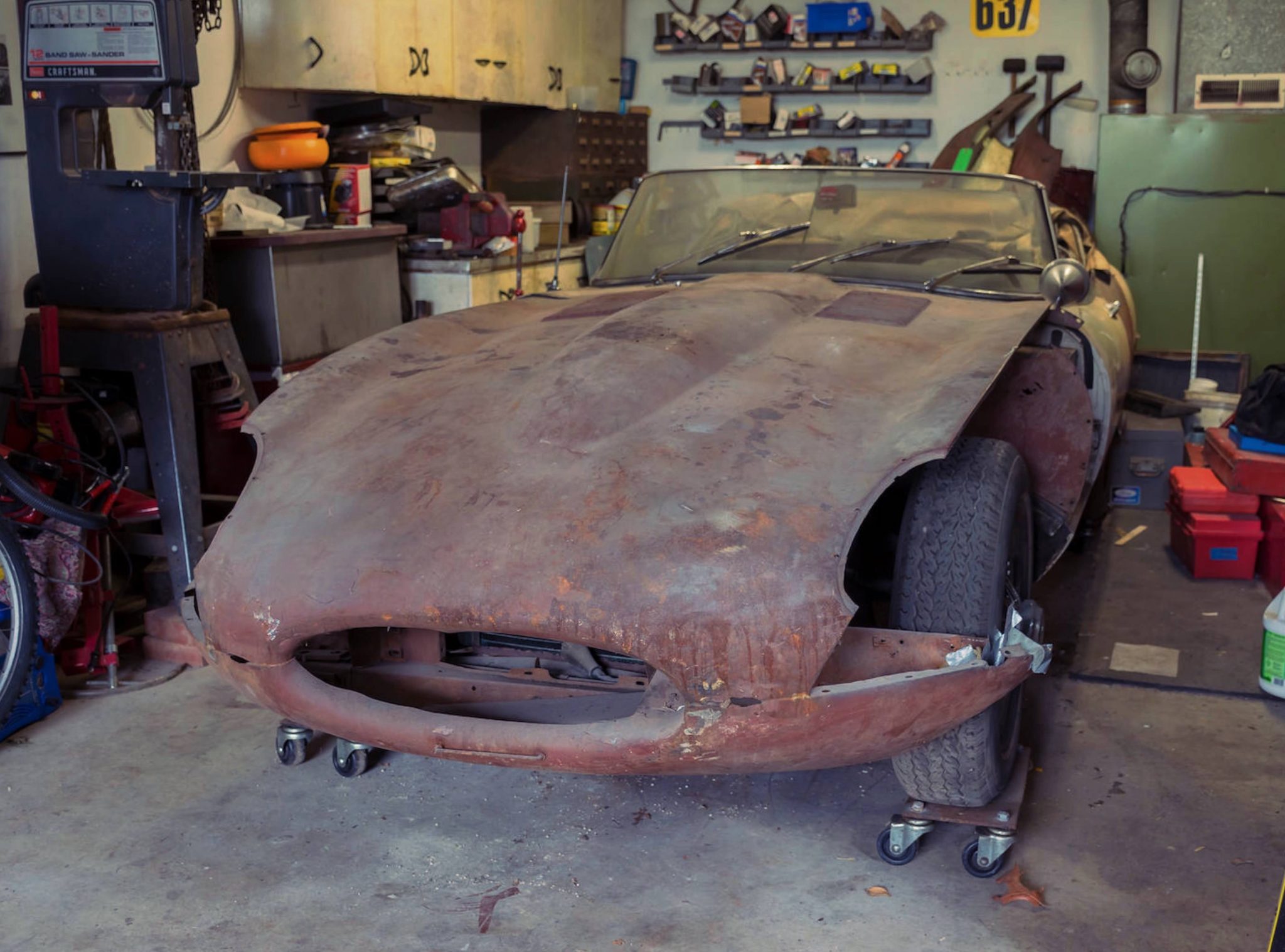 Jaguar e type 2024 body panels