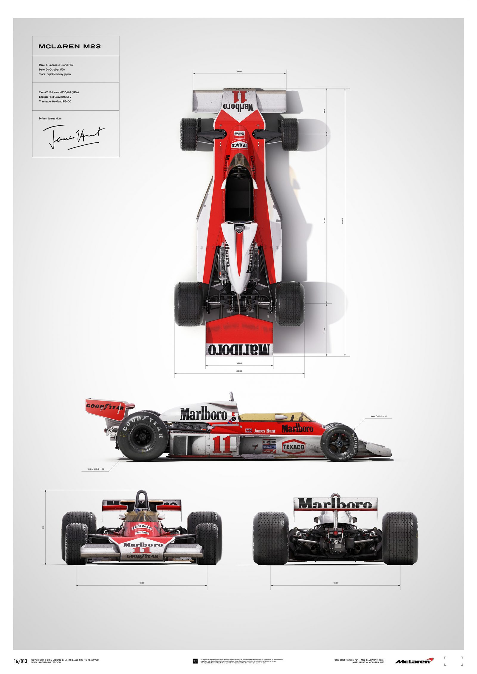 James Hunt Poster Series