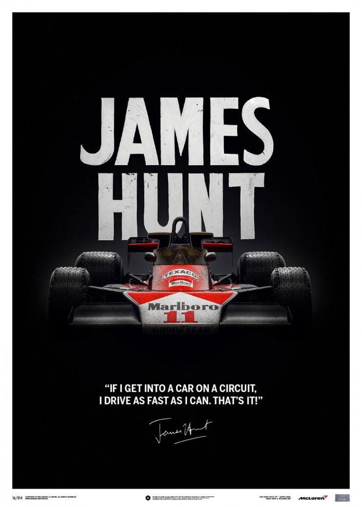 James Hunt Poster Series - 740 x 1036 jpeg 61kB