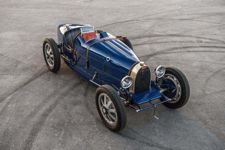 1920s Bugatti Type 35 Metal Racing Car Model 14 Automobile