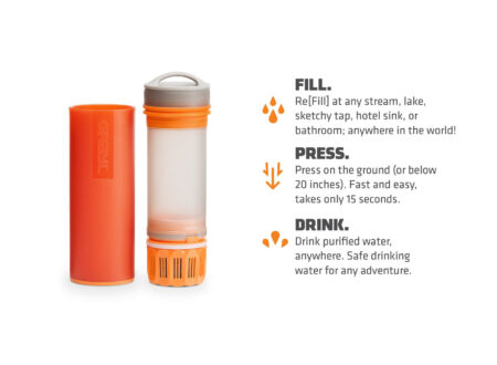 The Grayl Ultralight Purification Bottle Grayl Ultralight Purification Bottle 450x330 - The Grayl Ultralight Purification Bottle