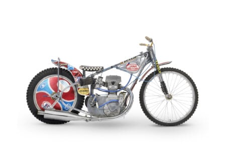 1977 Speedway World Championship Final Winning Jawa Racer Jawa Speedway Racing Motorcycle 450x330 - 1977 Speedway World Championship Final Winning Jawa Racer