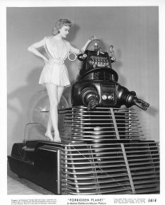 The Jeep + Robby the Robot from Forbidden Planet - 1956