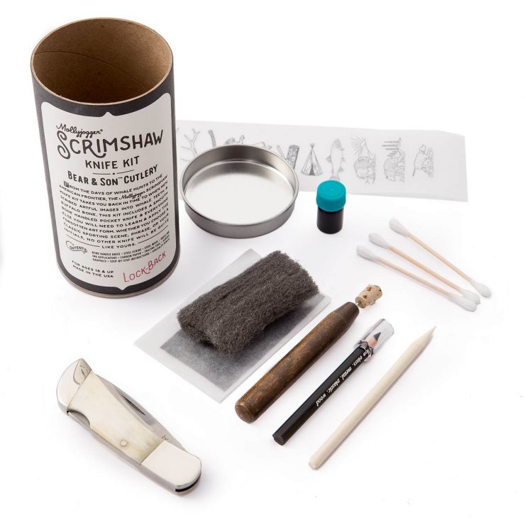 Mollyjogger’s Bear & Son Scrimshaw Knife Kit Mollyjogger’s Bear Son Scrimshaw Knife Kit 1 740x740 - Mollyjogger’s Bear & Son Scrimshaw Knife Kit