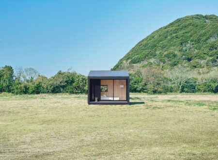 The $26,300 Muji Hut Tiny Muji House Outside 450x330 - The $26,300 Muji Hut
