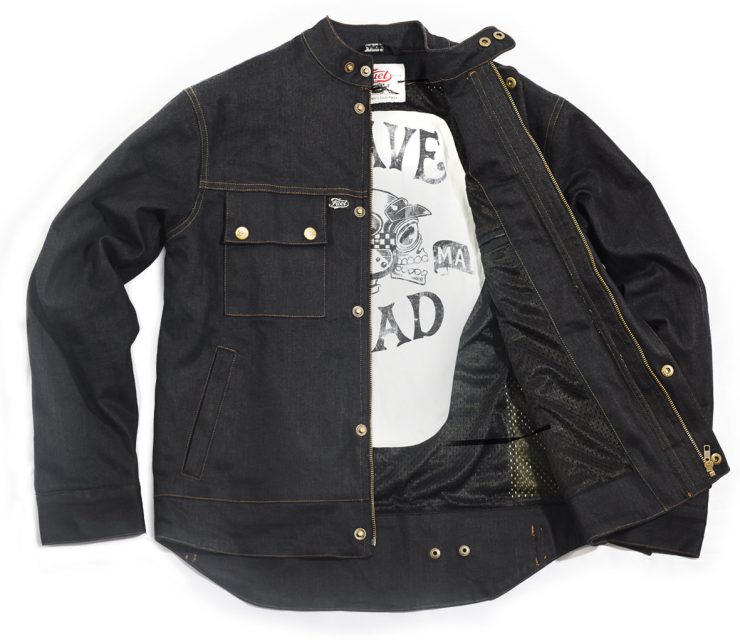 Fuel Downtown Denim Motorcycle Jacket