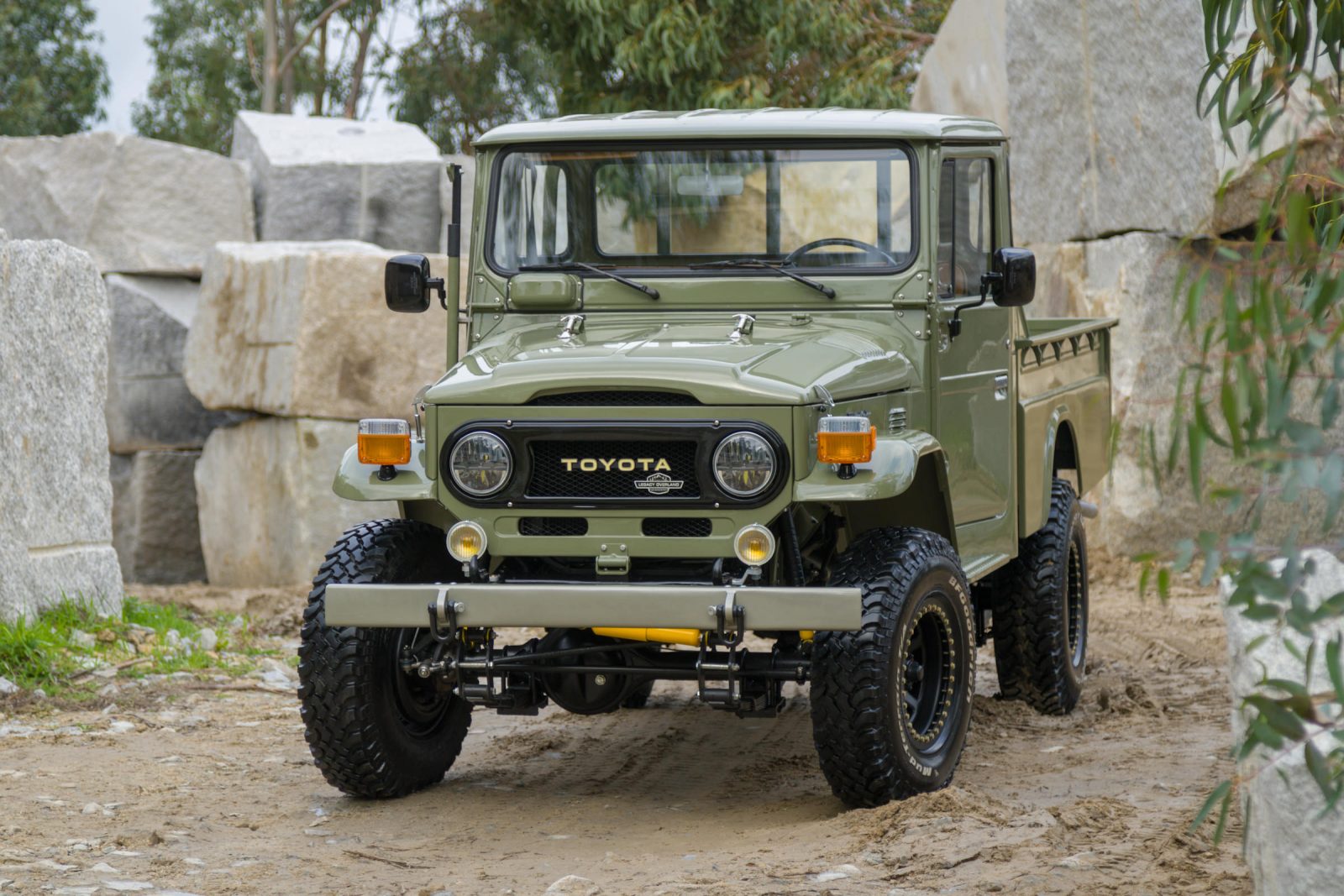 1978 Toyota Land Cruiser HJ45 Long Bed PickUp Truck
