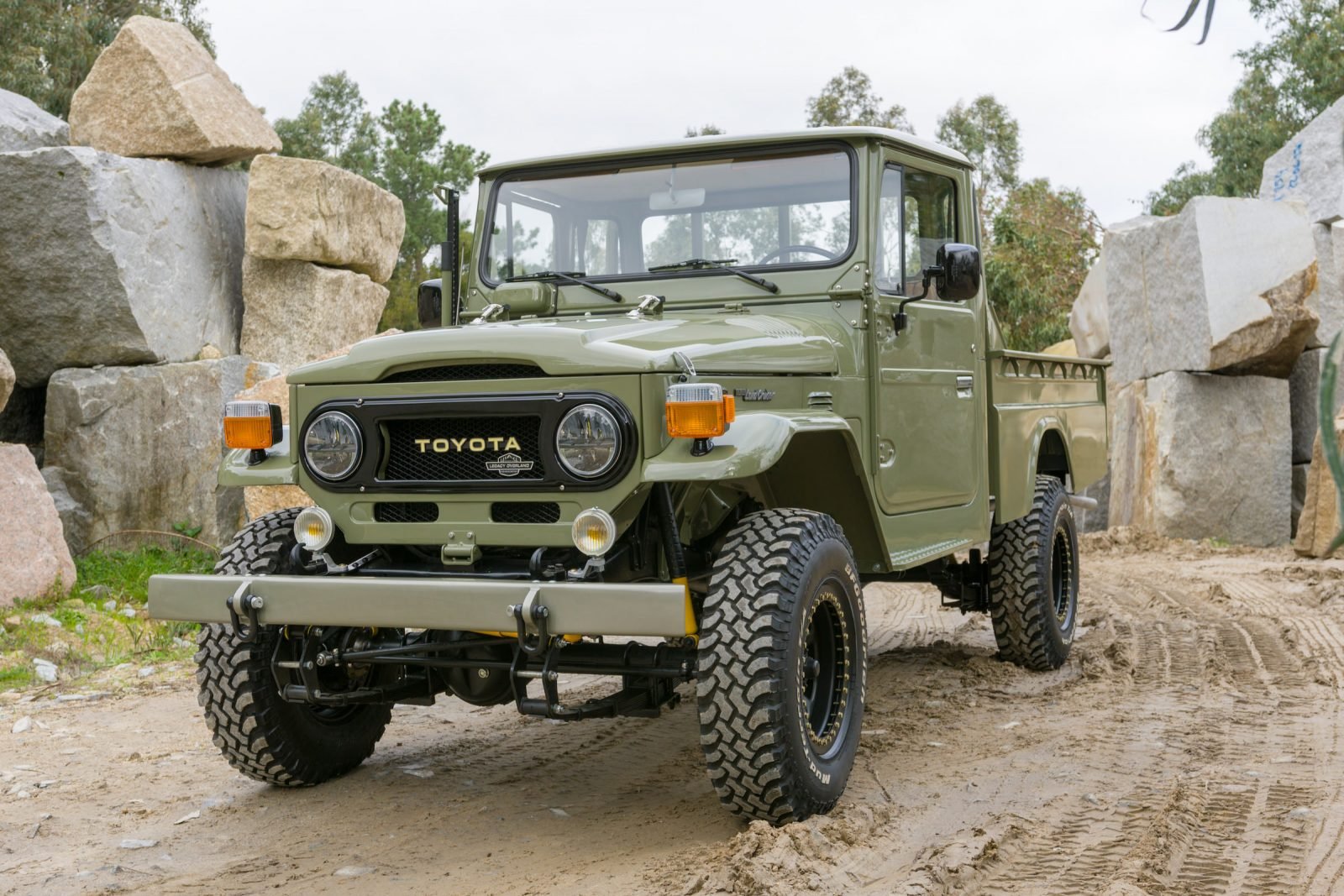 1978 Toyota Land Cruiser HJ45 Long Bed Pick-Up Truck