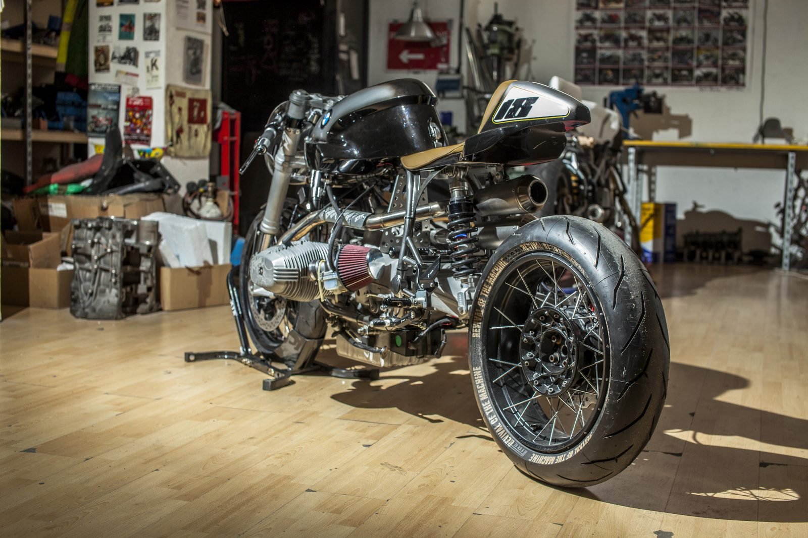 Xtr Pepo Silver Bullet Mkii Bmw R100 Rs Custom