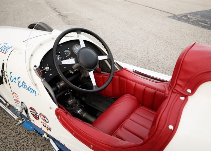 Kurtis KK4000 Offy Indy Race Car Cockpit
