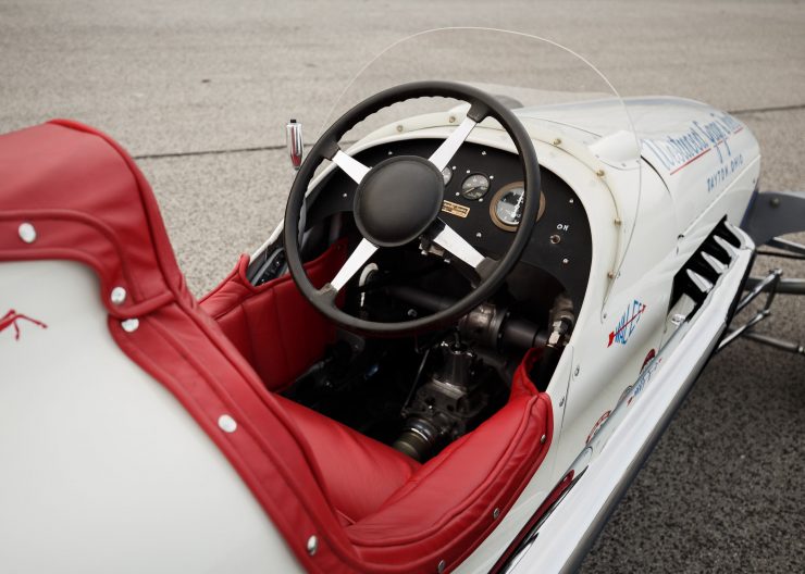 Kurtis KK4000 Offy Indy Race Car Cockpit