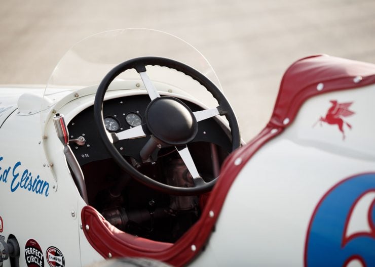 Kurtis KK4000 Offy Indy Race Car Steering Wheel