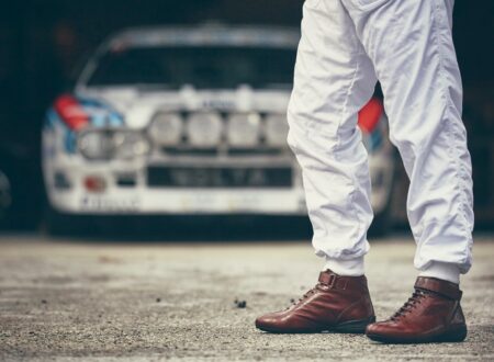 Piloti 24H Le Mans Limited Edition Driving Boots Piloti Driving Shoes