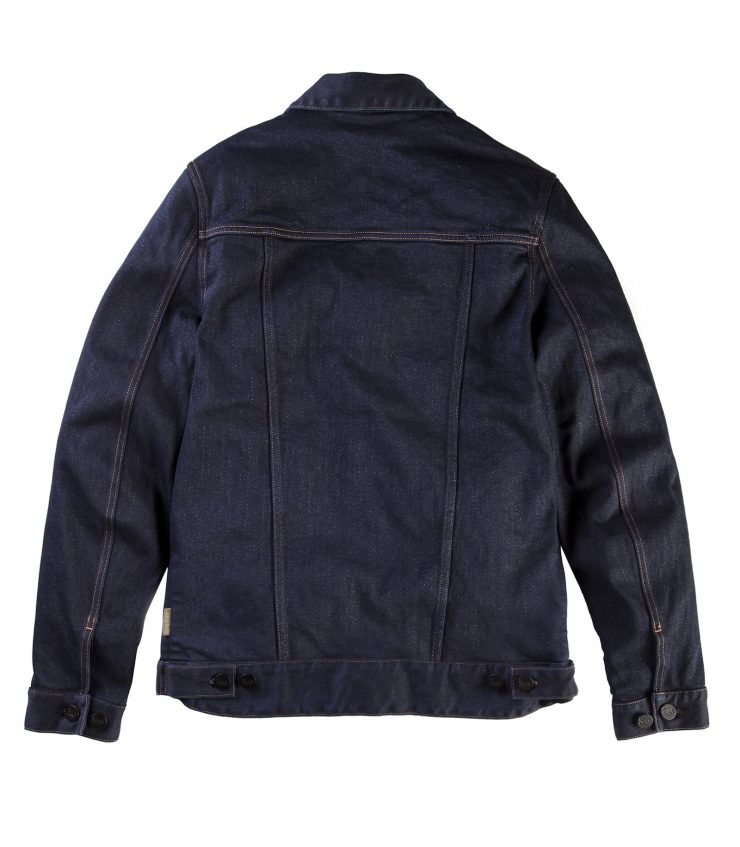 Suus Road Denim 450 Motorcycle Jacket Back