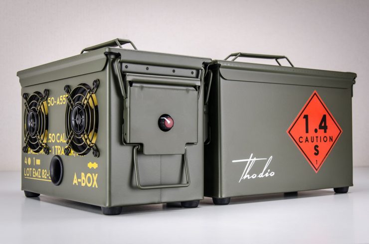 The .50 Cal A-Box - The Original Ammo Can Boombox Main