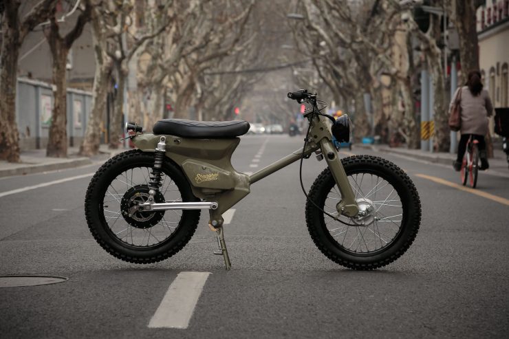 eCub - A Retro Electric Motorcycle