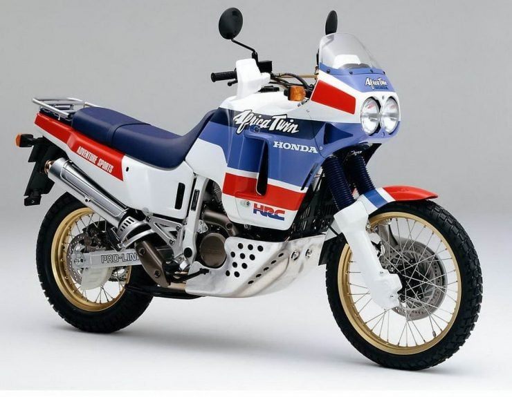 Honda Africa Twin XRV650 motorcycle