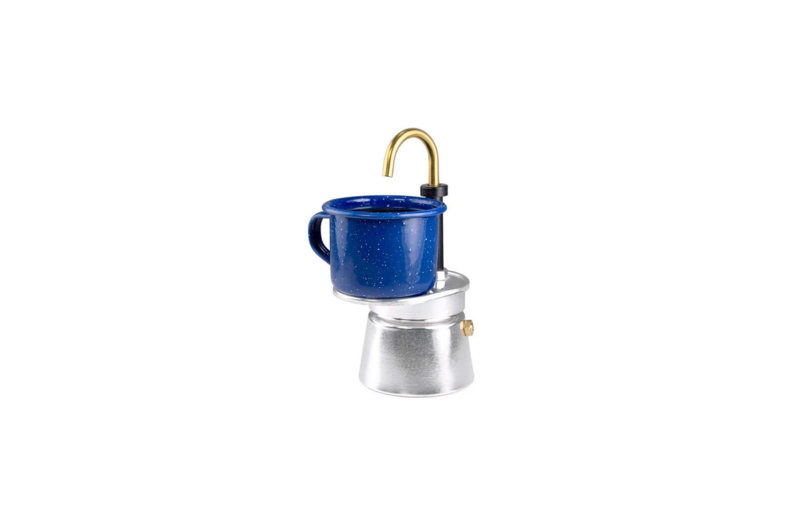 Adventure Camping Mini Espresso Maker by GSI Outdoors With Cup