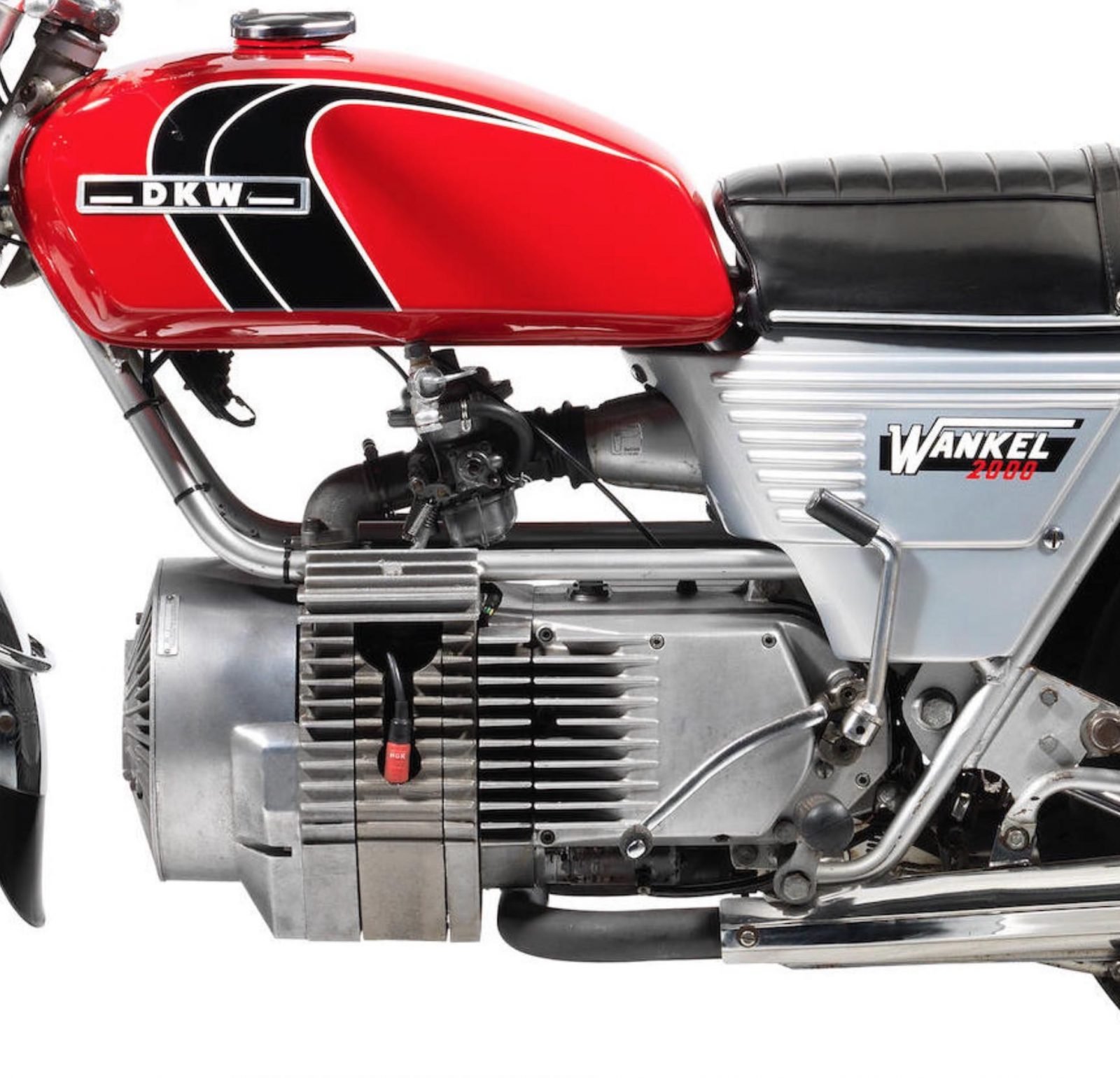 The DKW W2000 / Hercules W2000 Rotary A Wankel Rotary Motorcycle