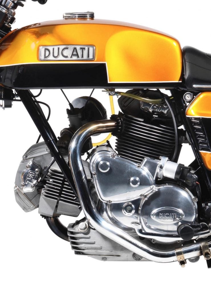 Ducati 750 GT Engine