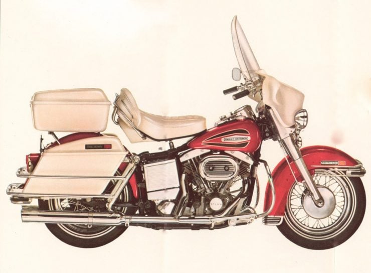 Harley-Davidson Shovelhead Electra Glide motorcycle