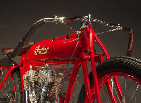 Indian Twin Board-Track Racer Tank