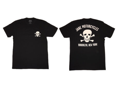 Jane Motorcycles Bowery Skull T-Shirt Black Jane Motorcycles Bowery Skull T-Shirt