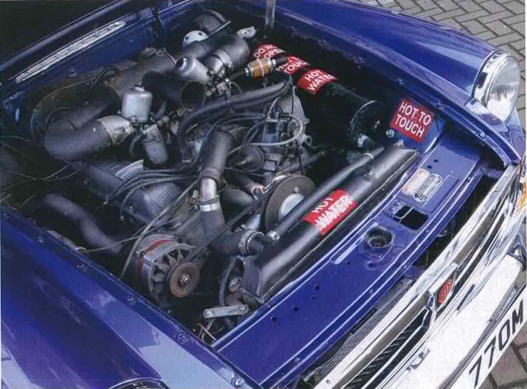 Ken Costello V8 MGB Roadster Engine