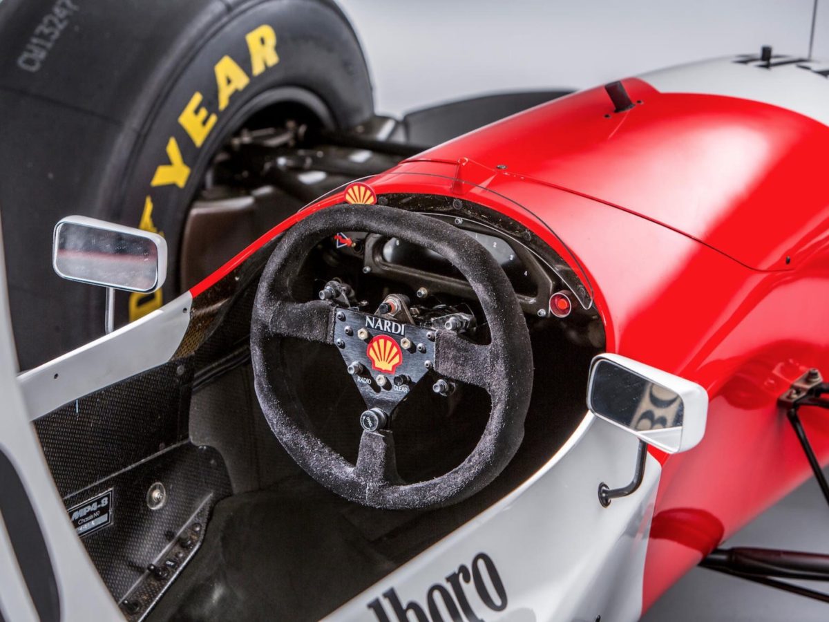 Ayrton Senna S Original 1993 Mclaren Mp4 8 Formula 1 Car