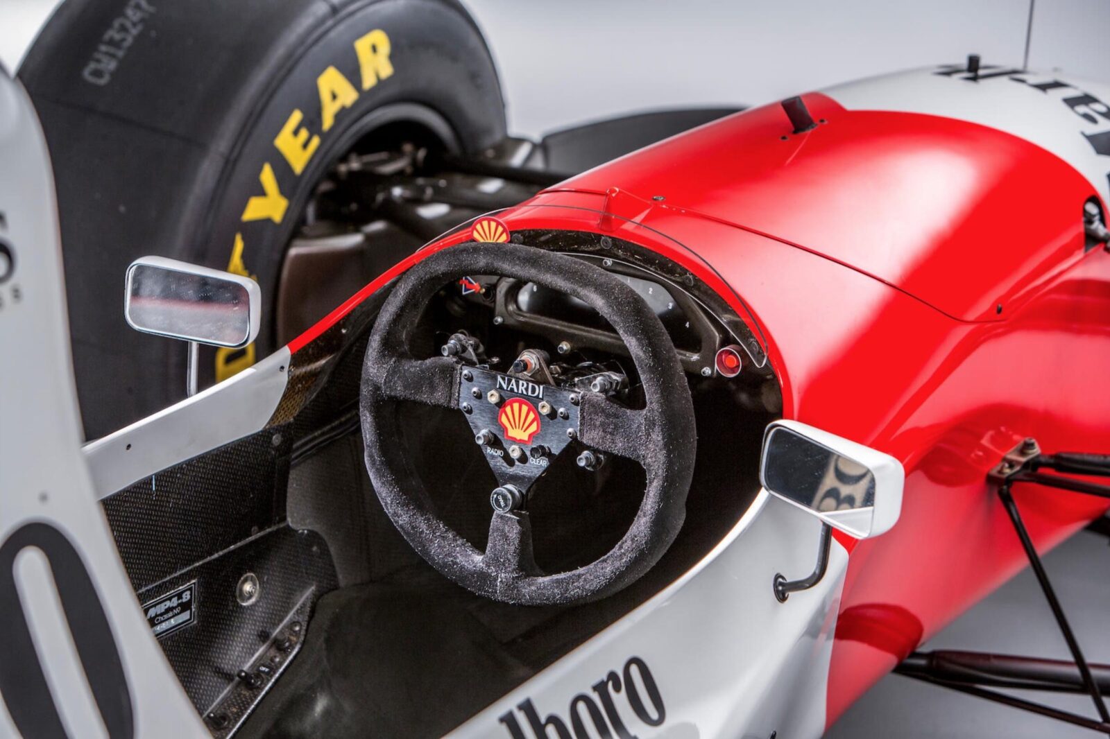 McLaren MP4/8 Formula 1 Car Steering Wheel