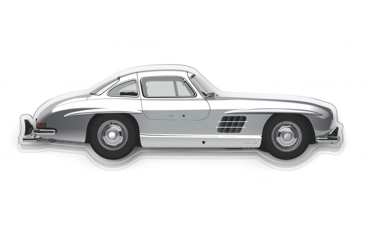 Mercedes 300 SL Wall Model