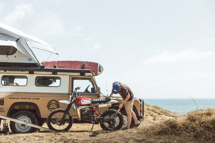 The Crows Nest Extended Rooftop Tent by Feldon Shelter