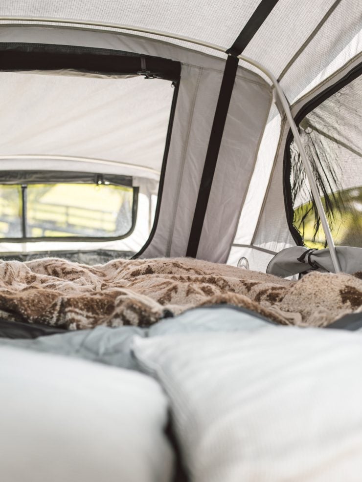 The Crows Nest Extended Rooftop Tent by Feldon Shelter