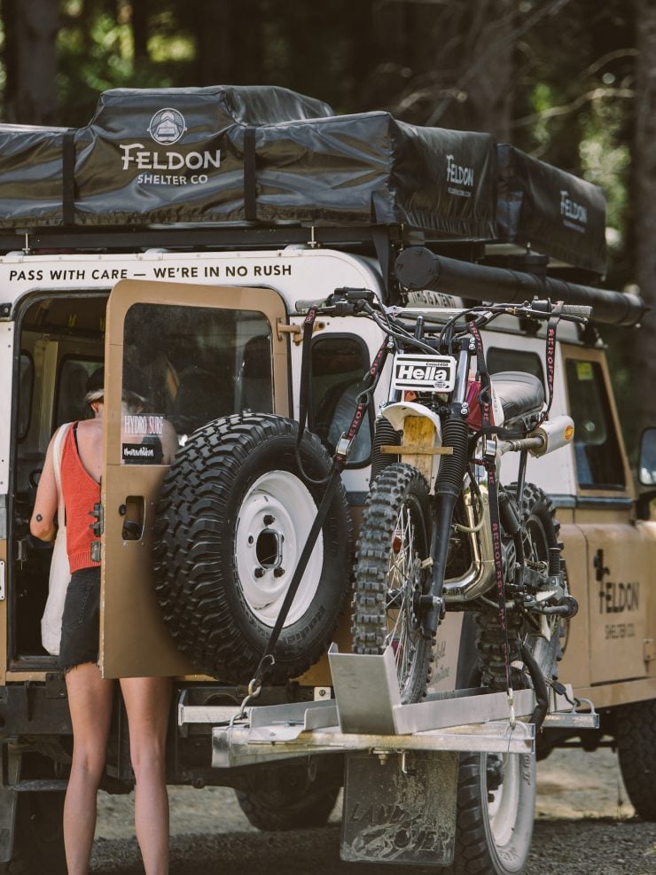 Crow's Nest Extended Rooftop Tent Feldon Shelter