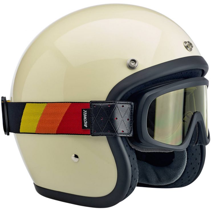 Biltwell Overland 2.0 Goggles Motorcycle Helmet