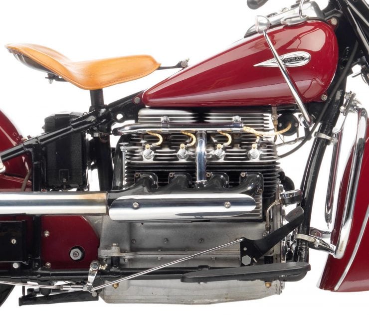 Indian Four Motorcycle Engine