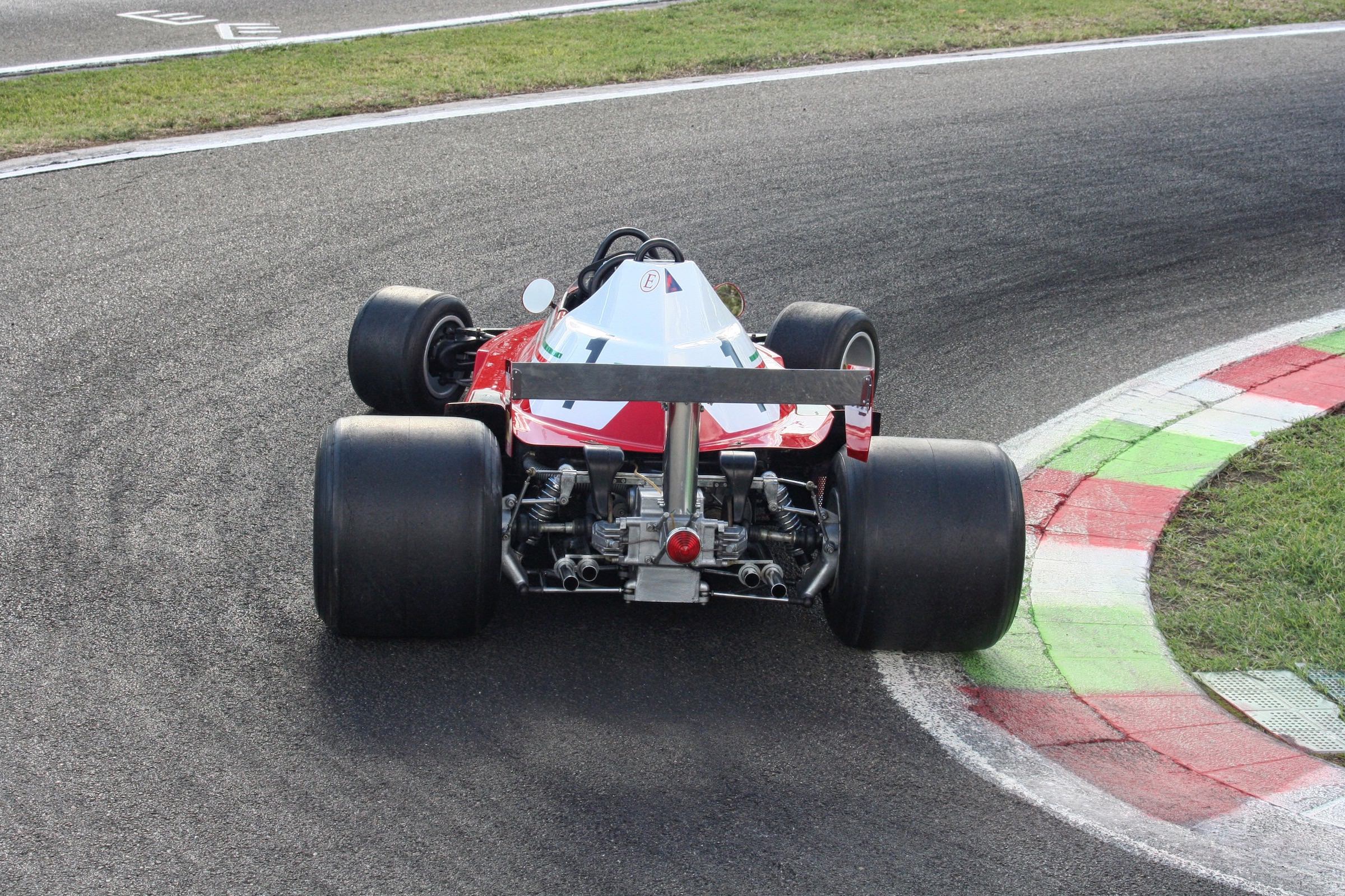 x 2 Clay Regazzoni Helmet Stickers  Ferrari Formula 1 F1