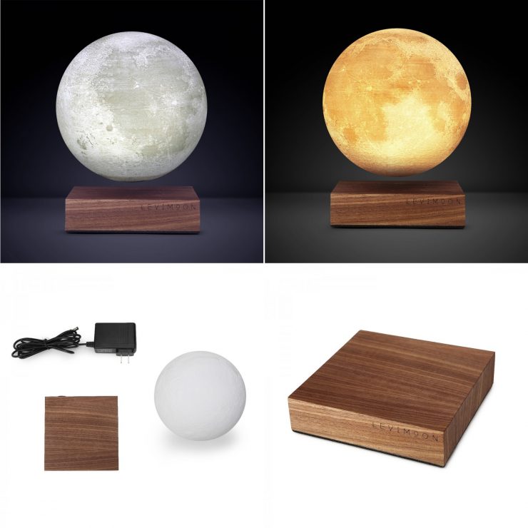 LeviMoon - The World's First Levitating Moon Lamp