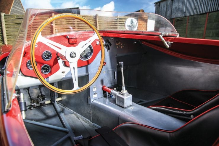 Moretti 750 Gran Sport Barchetta Cockpit
