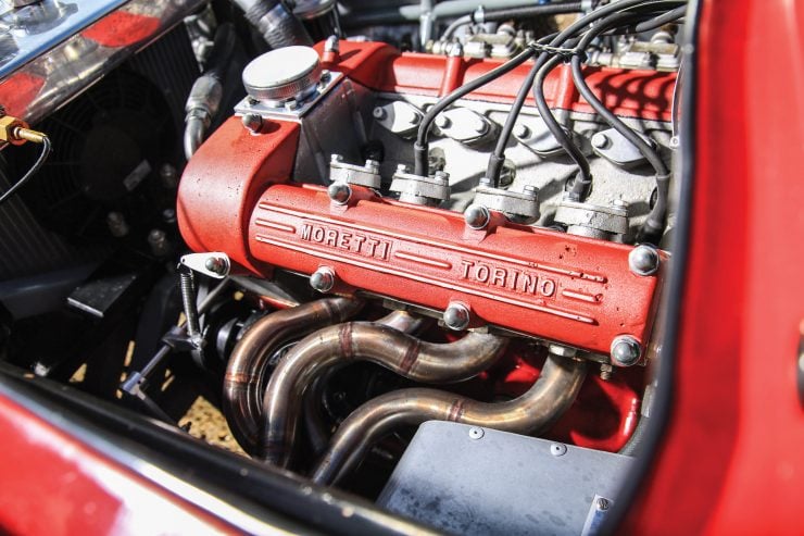 Moretti 750 Gran Sport Barchetta Engine 2