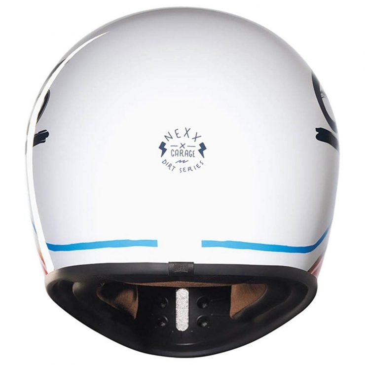 Nexx XG200 Flat 6 Motorcycle Helmet Back