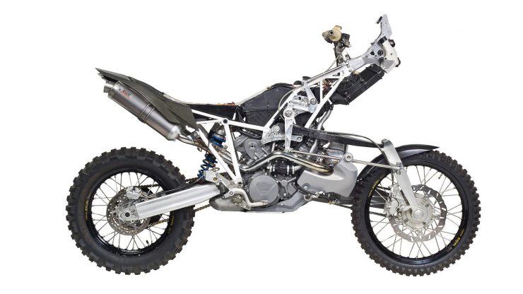 Projekt DT-A KTM 990 Adventure Two-Wheel Drive