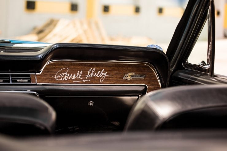 Shelby GT350 Convertible Carroll Shelby Dashboard