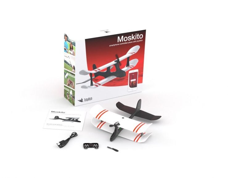 TobyRich Moskito - Smartphone App Controlled Airplane 