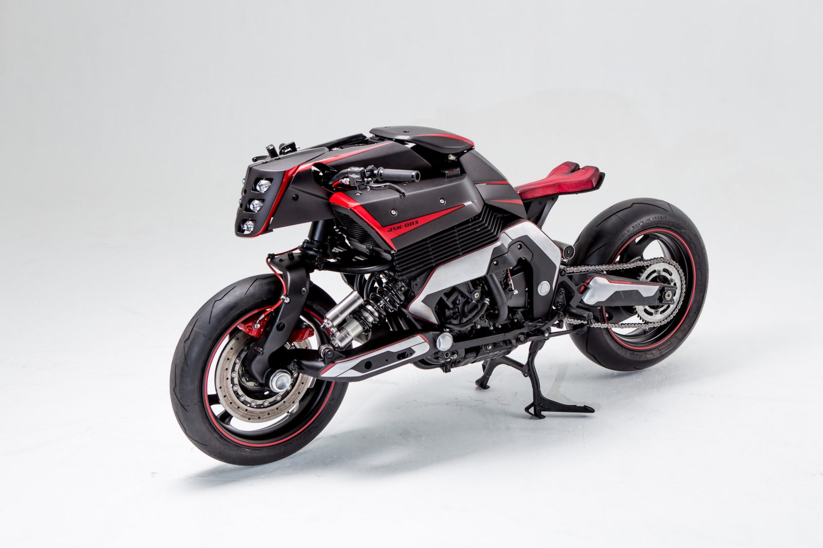 The JSK Moto Co. Custom Yamaha GTS 1000 - Project Rhodium ...