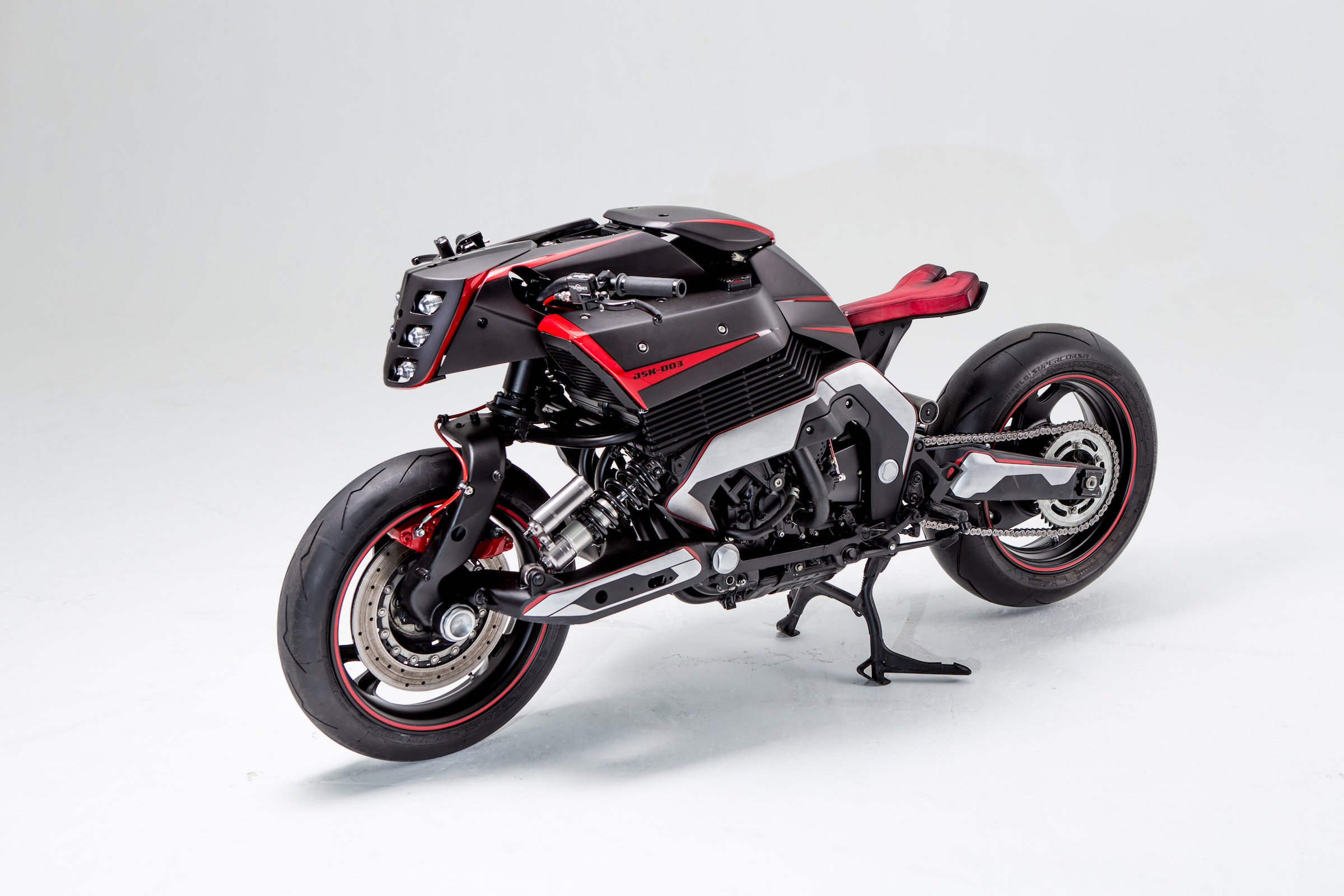 The JSK Moto Co. Custom Yamaha GTS 1000 - Project Rhodium Omega