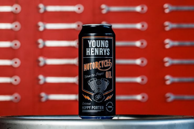 Young Henry's Motorcycle Oil Beer
